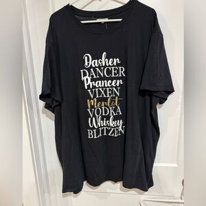 Maurices Christmas Wine Tee